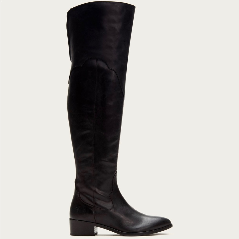Frye Over the Knees Leather Boots